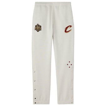 Men's OVO x NBA  Gray Cleveland Cavaliers Snap Sweatpants