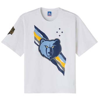 Men's OVO x NBA  White Memphis Grizzlies Heavyweight T-Shirt