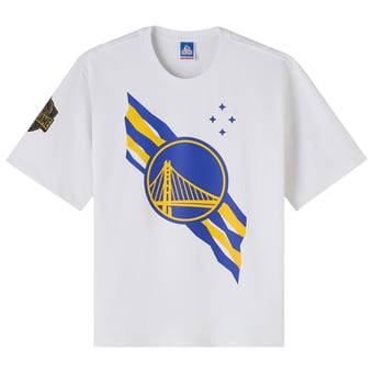 Men's OVO x NBA  White Golden State Warriors Heavyweight T-Shirt