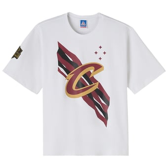Men's OVO x NBA  White Cleveland Cavaliers Heavyweight T-Shirt