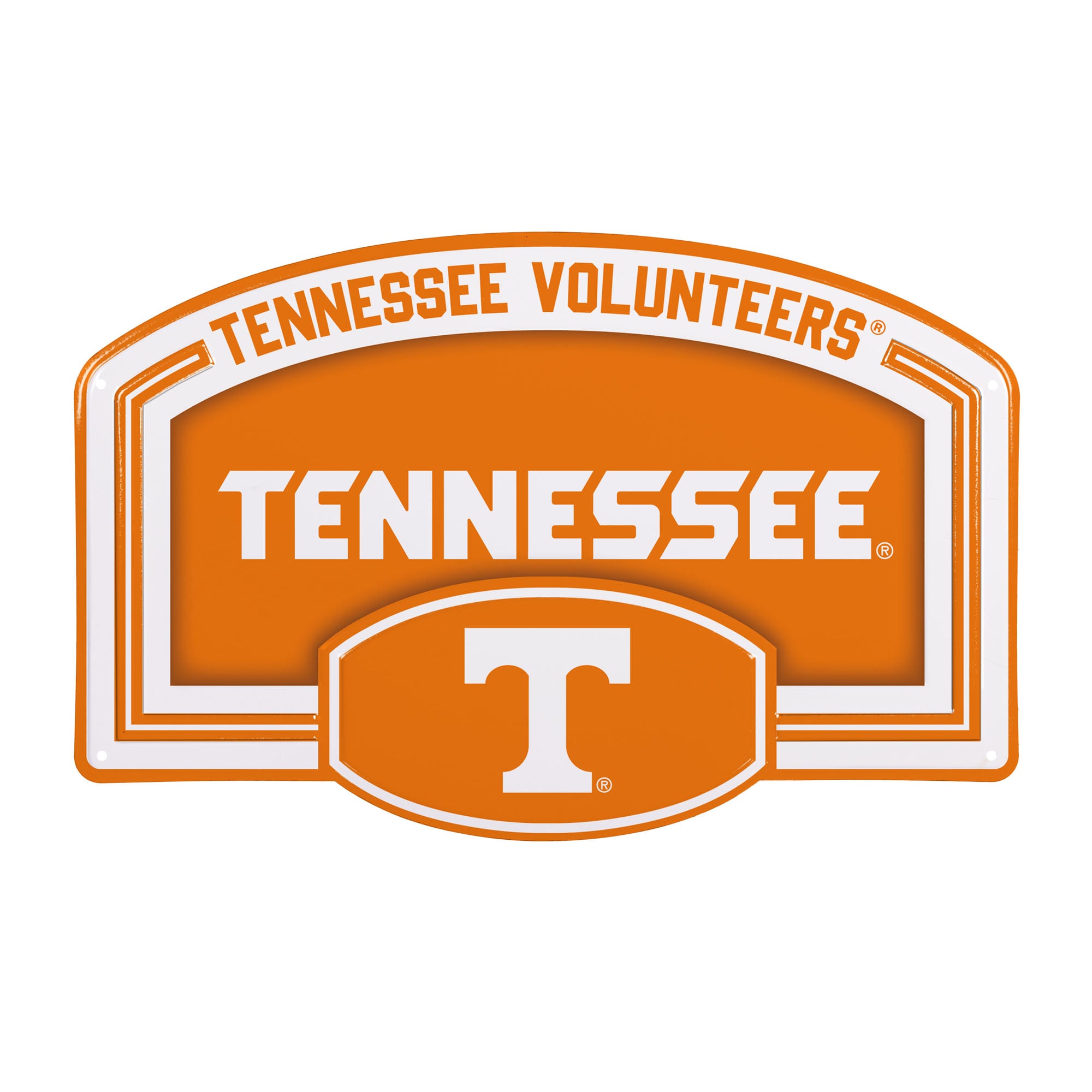 Tennessee Volunteers 11" x 17" Embossed USA Steel Buckle Wall Sign
