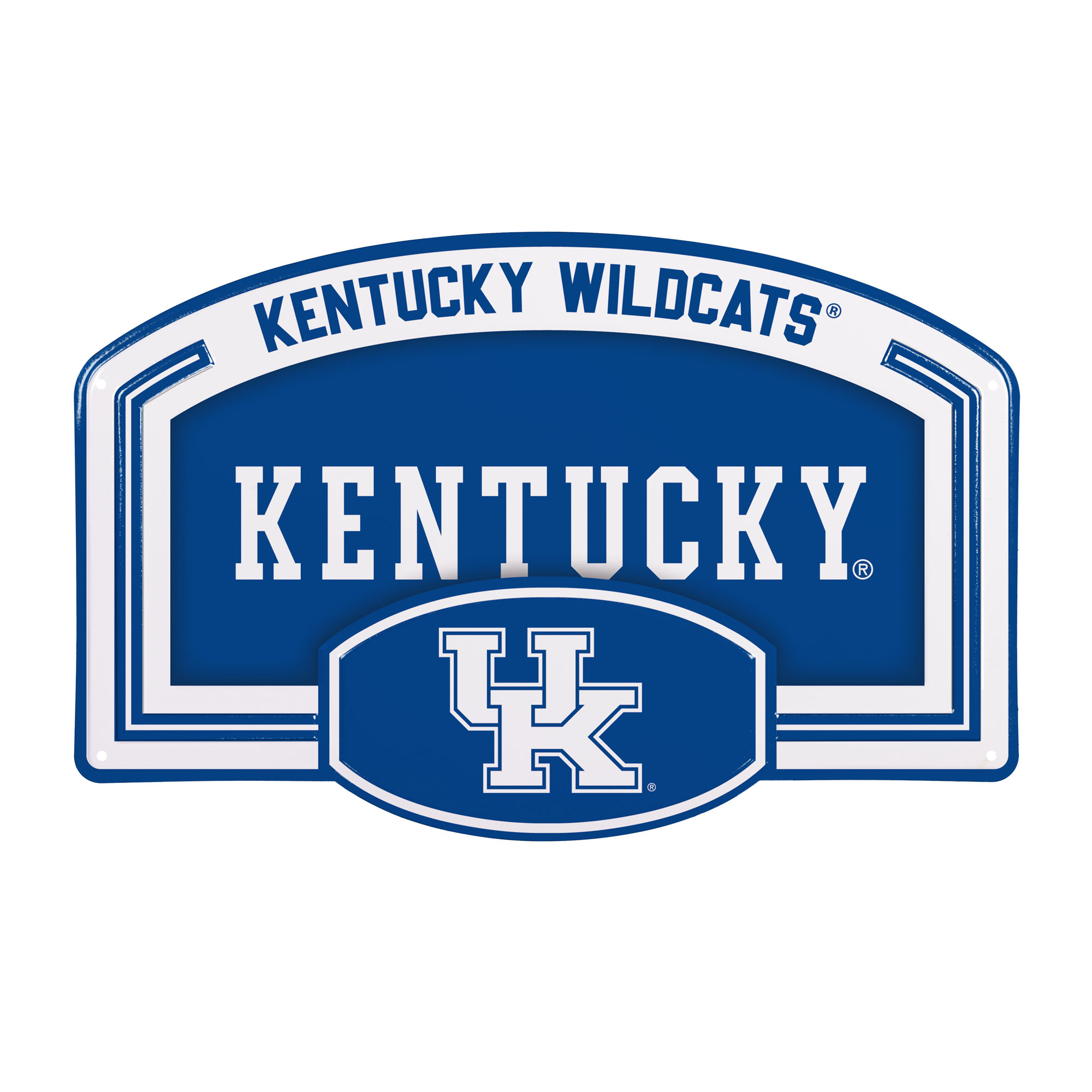 Kentucky Wildcats 11" x 17" Embossed USA Steel Buckle Wall Sign
