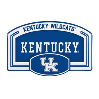 Kentucky Wildcats 11" x 17" Embossed USA Steel Buckle Wall Sign