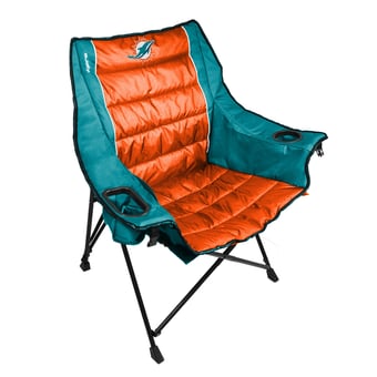 Kijaro Miami Dolphins Quilted Club Pro Chair