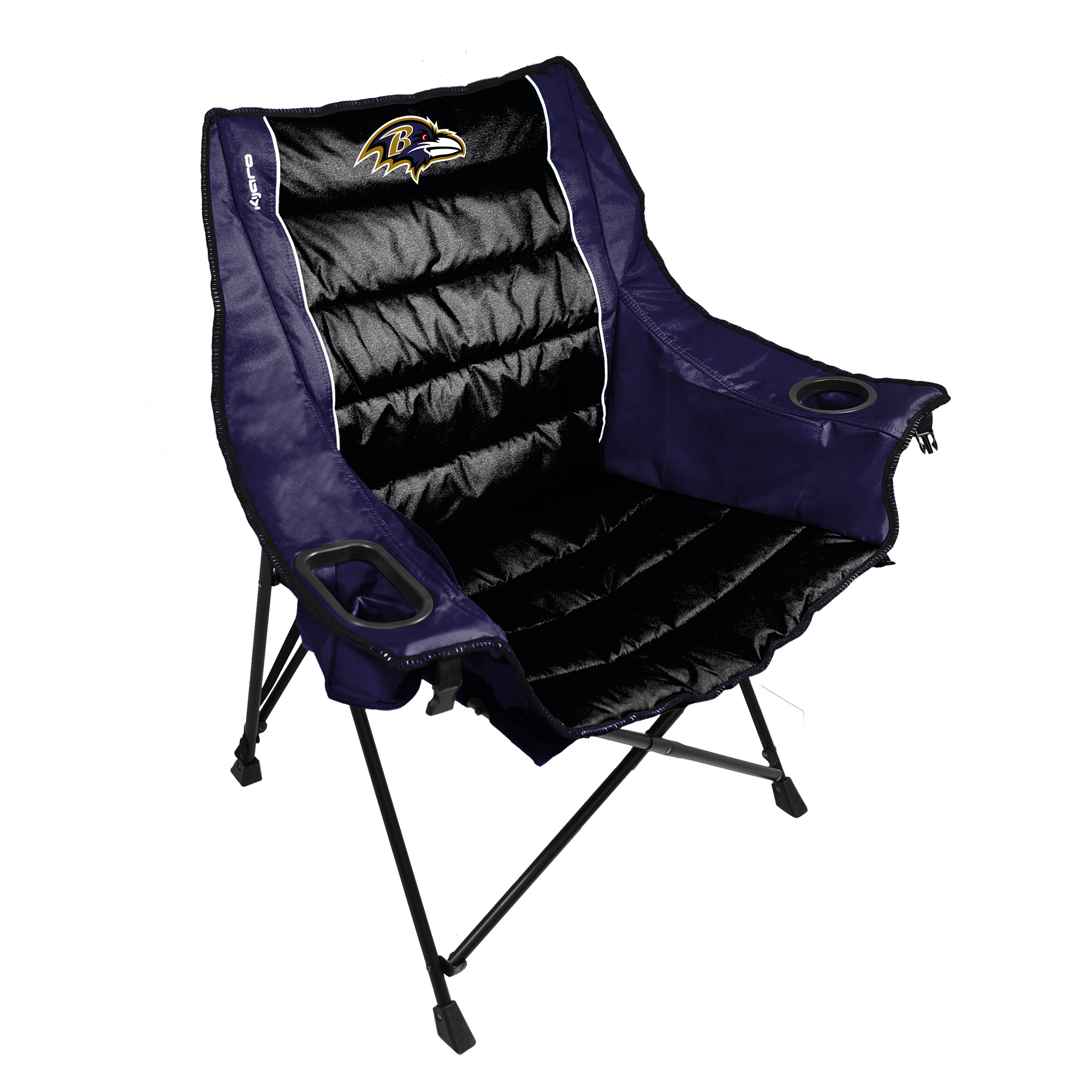 Kijaro Baltimore Ravens Quilted Club Pro Chair