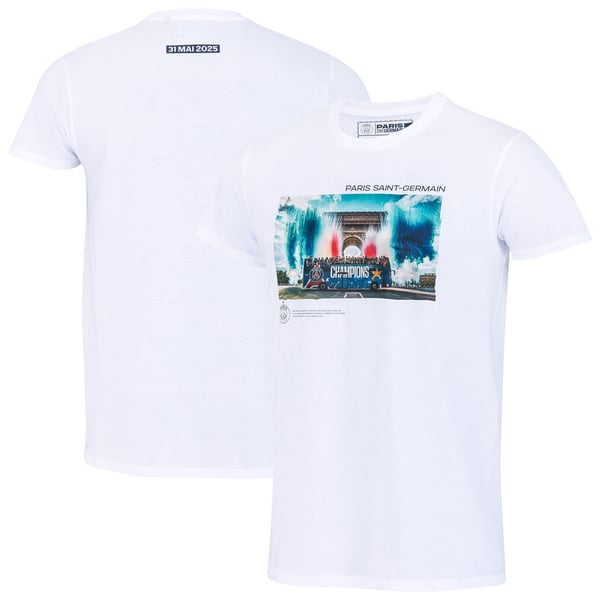 T-Shirt PSG 31 Mai 2025 - Blanc