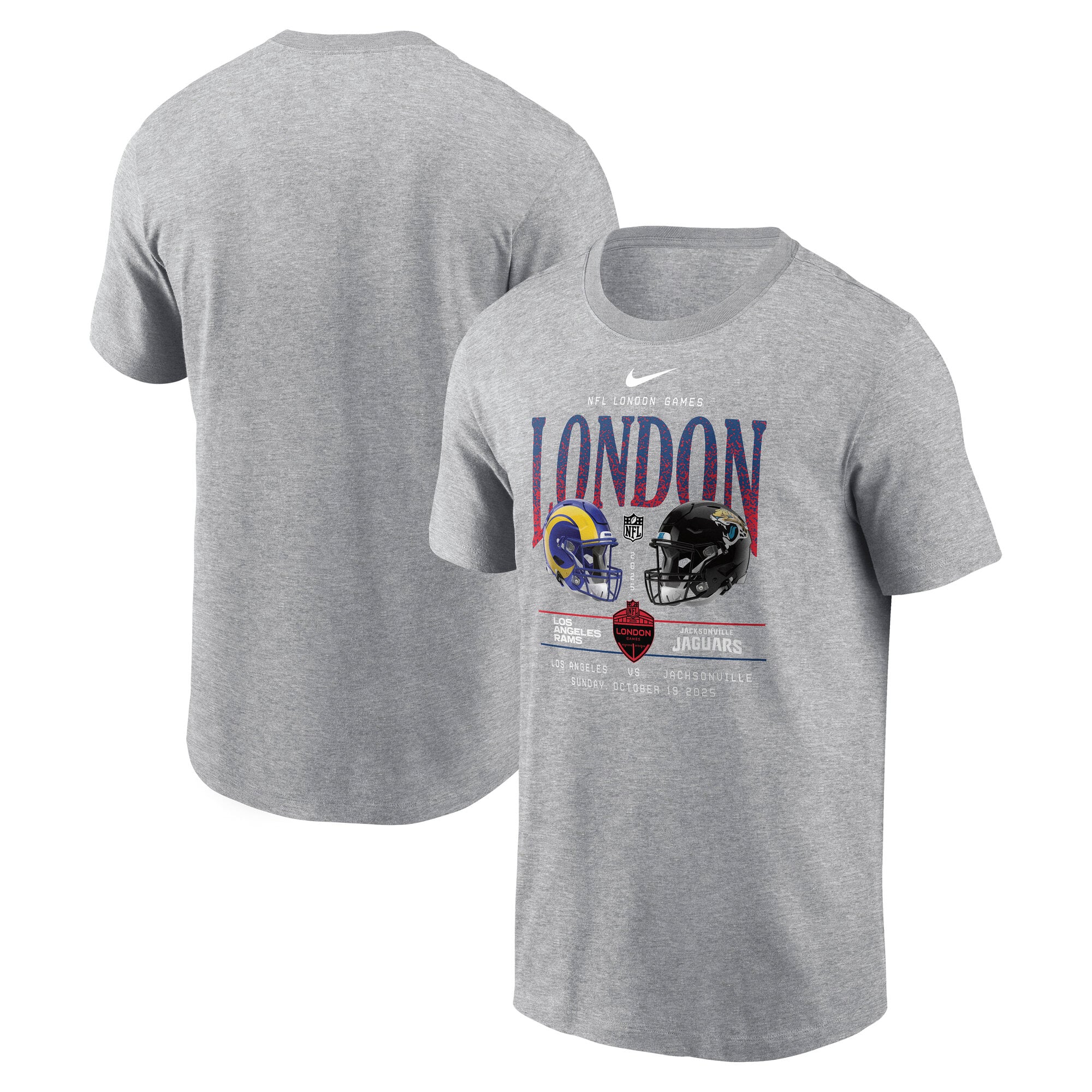 NFL London - Sudadera con capucha de forro polar Nike Performance Rams vs Jags