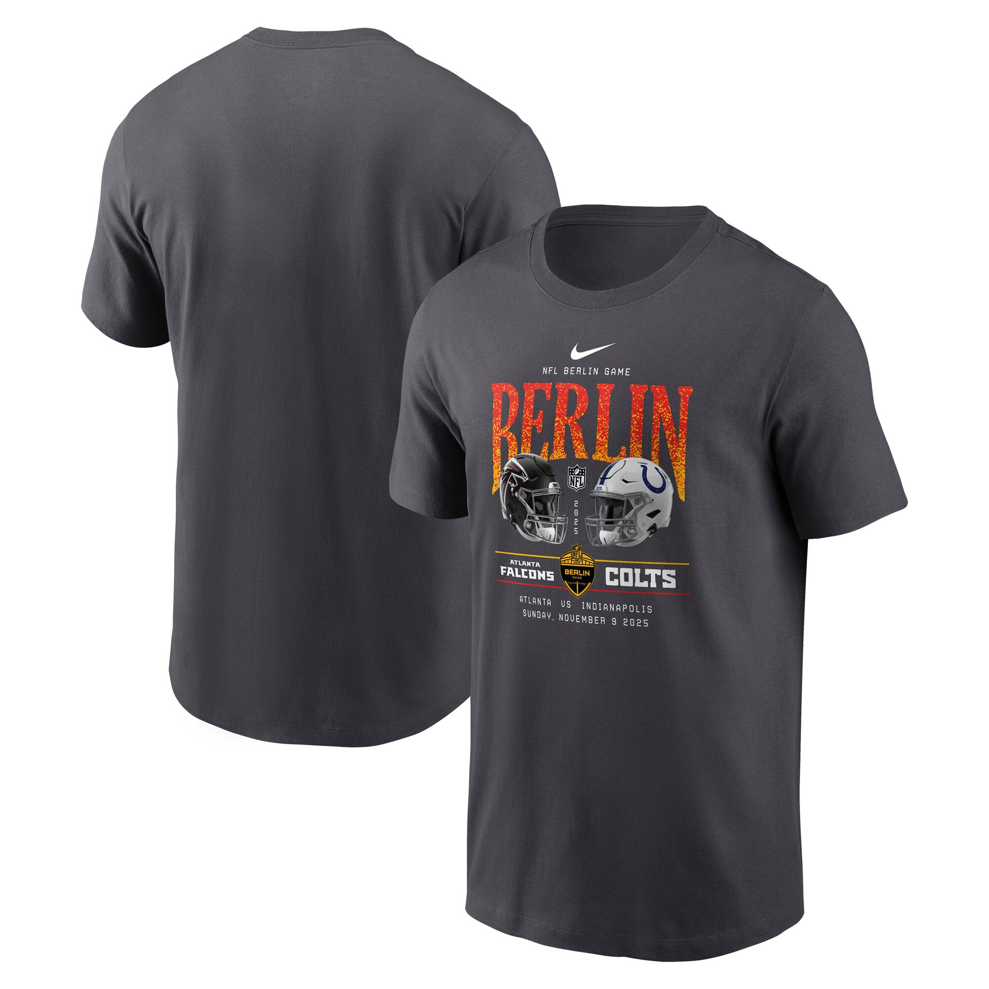 NFL Berlin - Sudadera con capucha de forro polar Nike Performance Falcons vs Colts