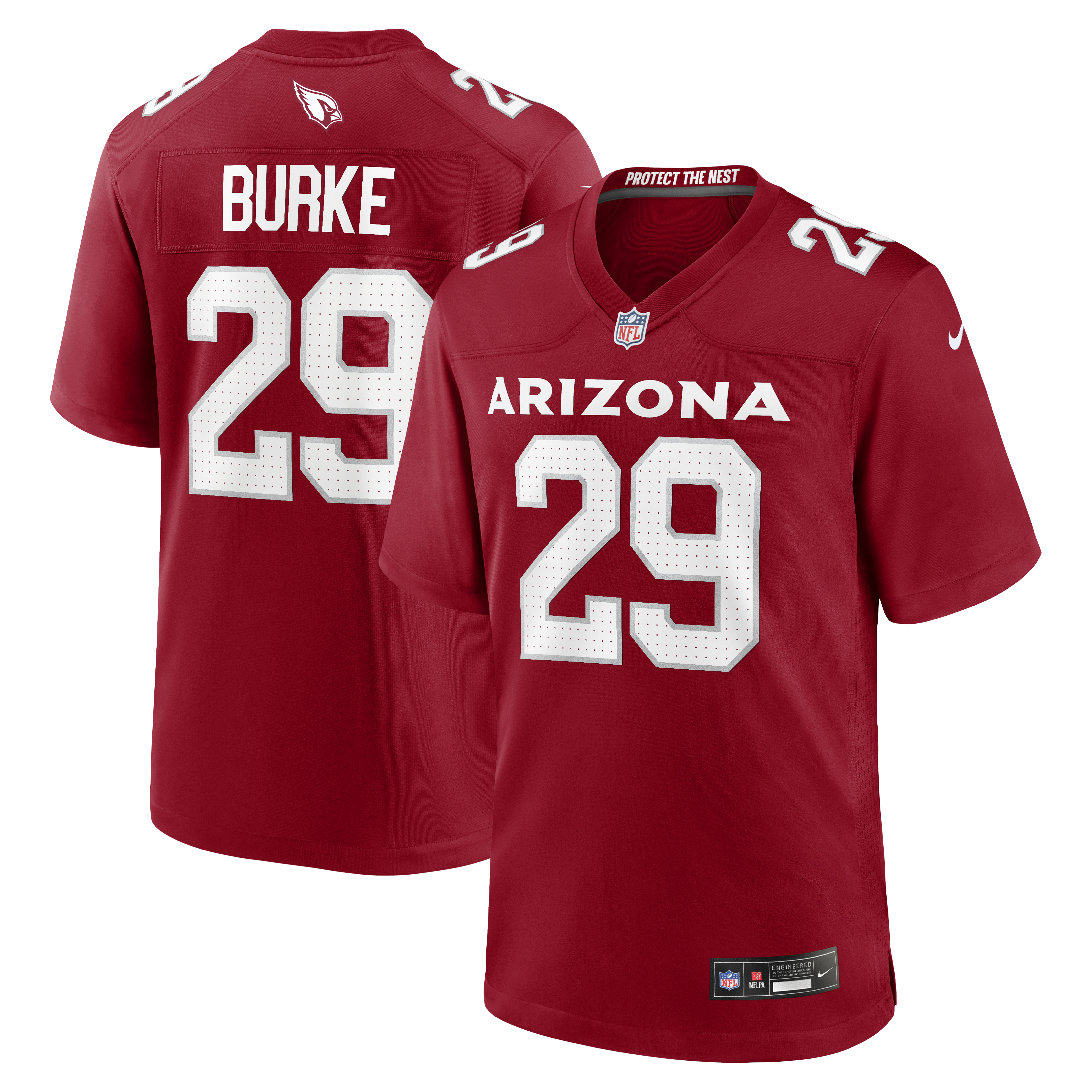 Men’s Nike Denzel Burke Cardinal Arizona Cardinals Team Game Jersey Men’s Nike Denzel Burke Cardinal Arizona Cardinals Team Game Jersey
