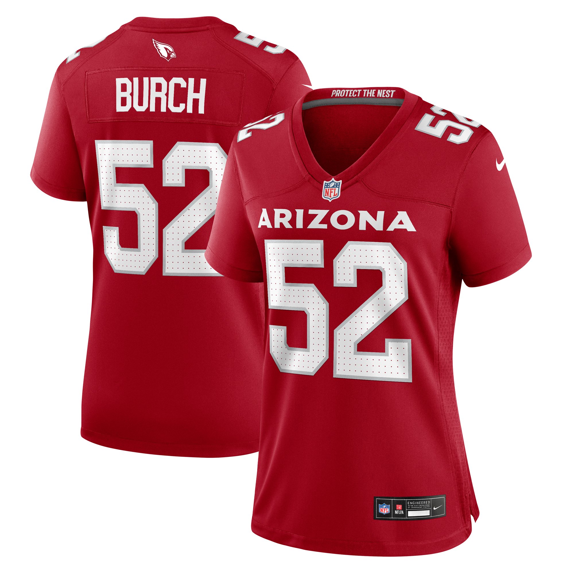 Women’s Nike Jordan Burch Cardinal Arizona Cardinals Team Game Jersey Women’s Nike Jordan Burch Cardinal Arizona Cardinals Team Game Jersey