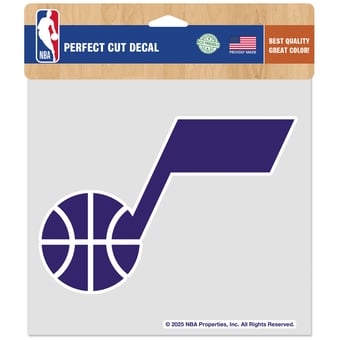 "WinCraft  Utah Jazz 8"" x 8"" Color Car Decal"