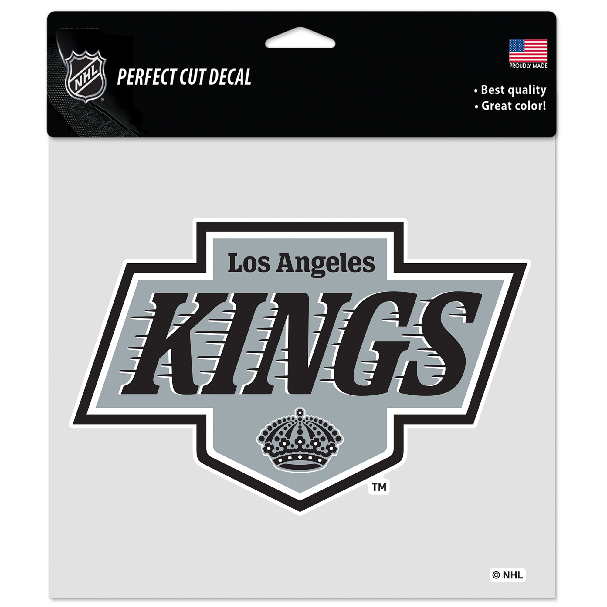 WinCraft  Los Angeles Kings 8" x 8" Color Car Decal