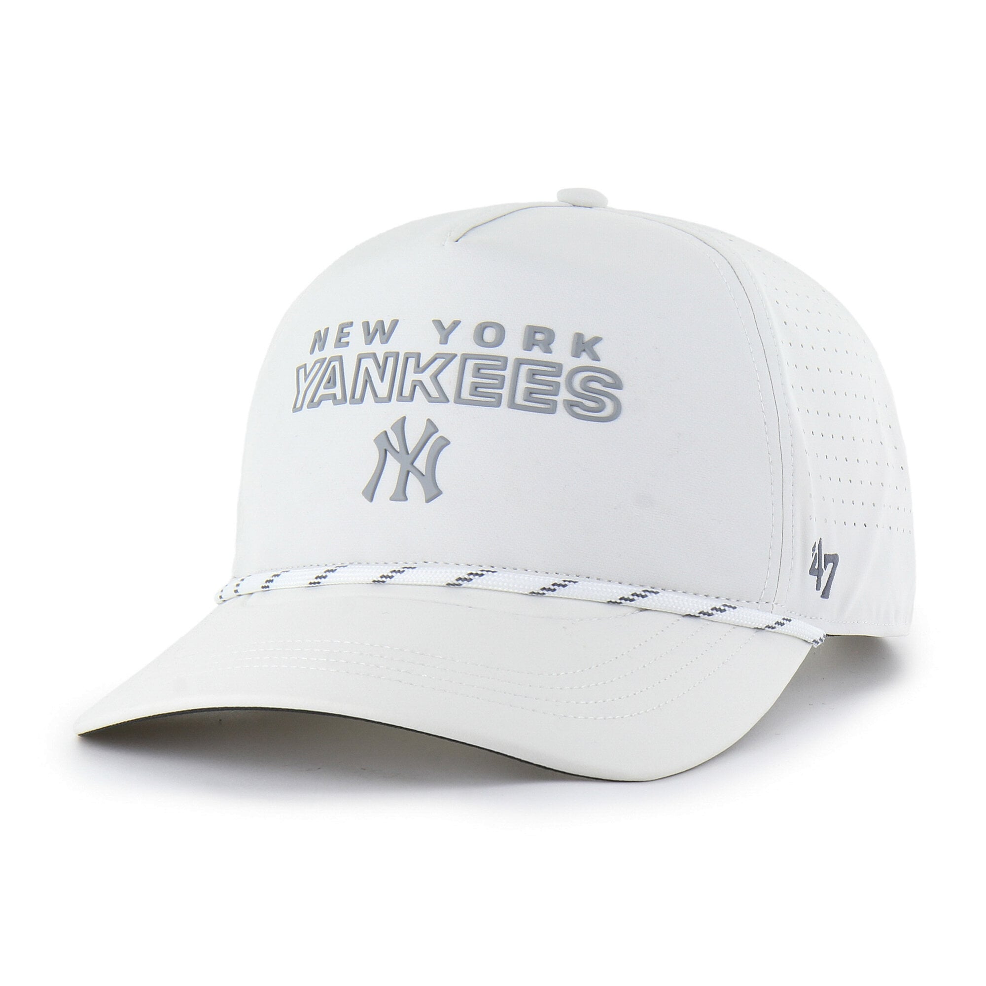 Men's '47  White New York Yankees Forward Vault Hitch Adjustable Hat