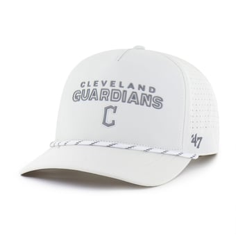 Men's '47  White Cleveland Guardians Forward Vault Hitch Adjustable Hat