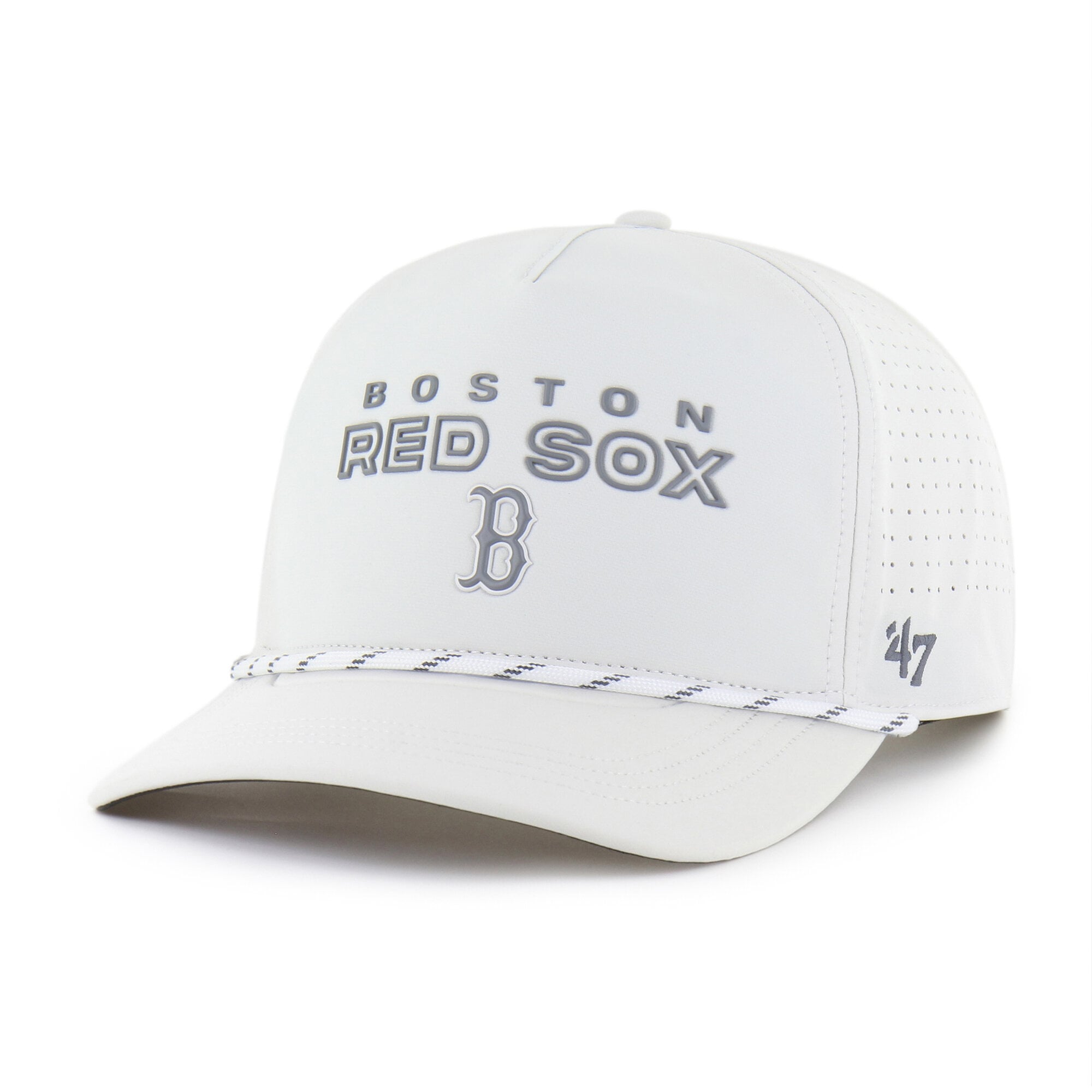Men's '47  White Boston Red Sox Forward Vault Hitch Adjustable Hat