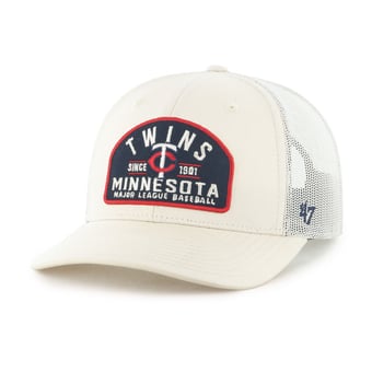 Men's '47  Cream Minnesota Twins Leland Adjustable Trucker Hat