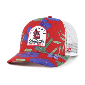 Men's '47  Red St. Louis Cardinals Beachside Adjustable Trucker Hat