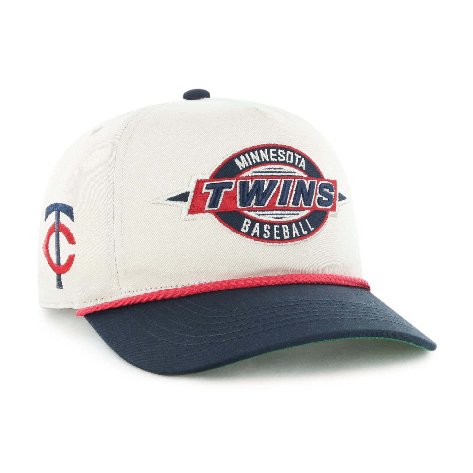 Men's '47  Natural Minnesota Twins Frame Out Hitch Adjustable Hat