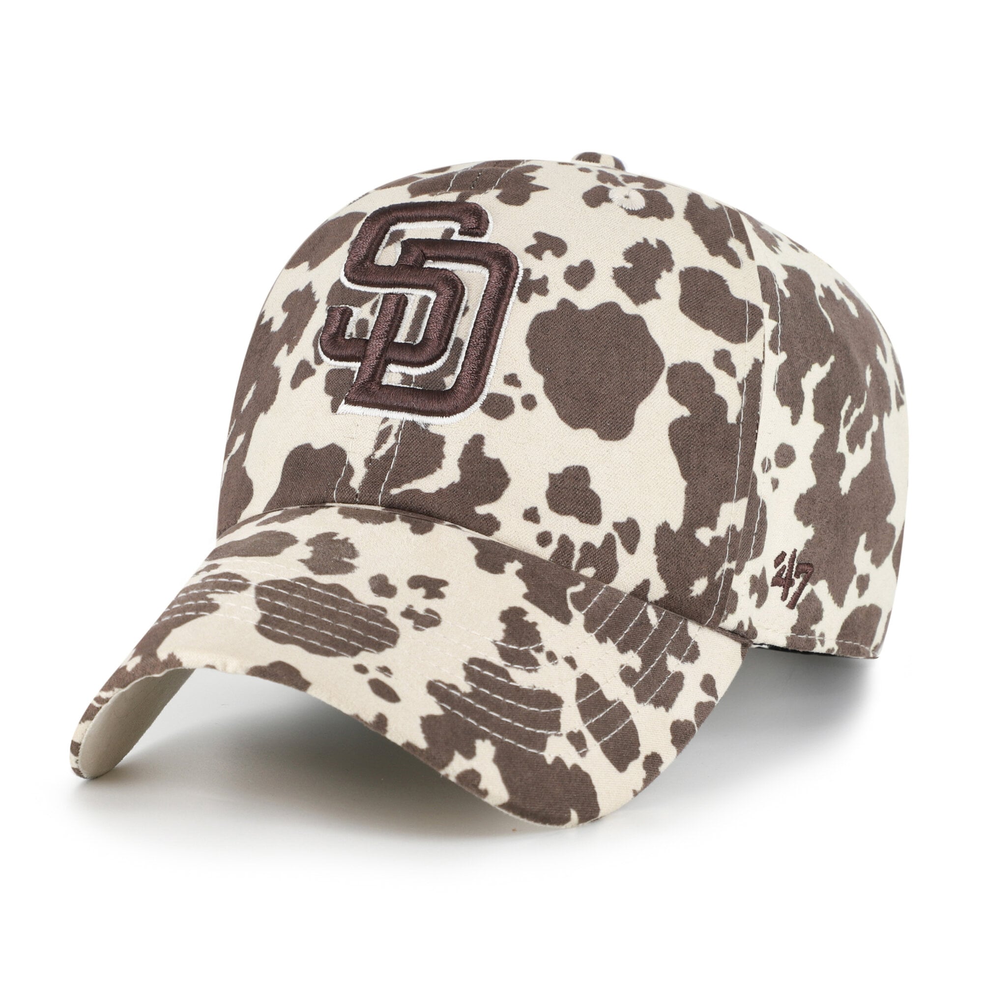 Women's '47 Natural San Diego Padres Bessie Clean Up Adjustable Hat