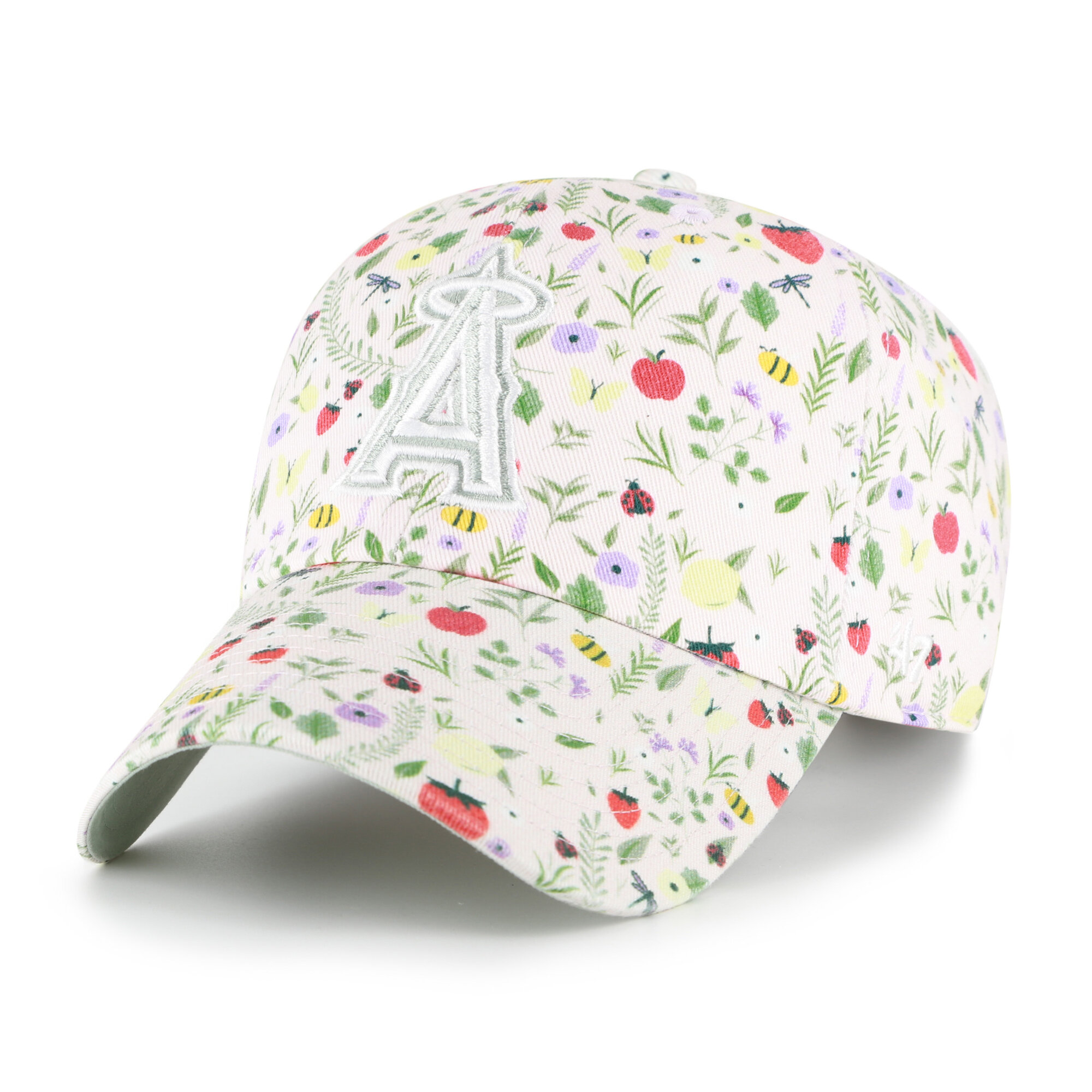 Women's '47  Light Pink Los Angeles Angels Posey Clean Up Adjustable Hat