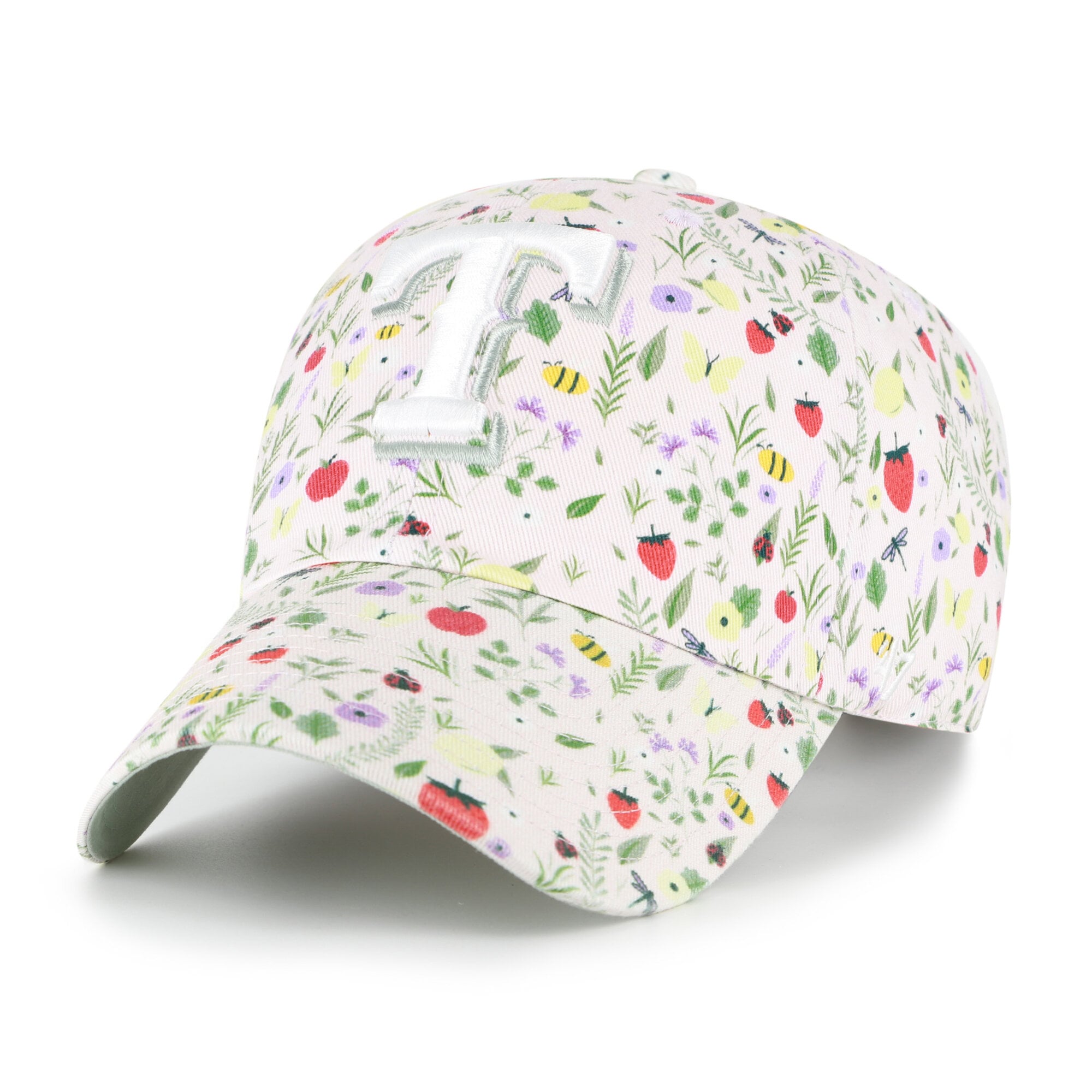Women's '47  Light Pink Texas Rangers Posey Clean Up Adjustable Hat