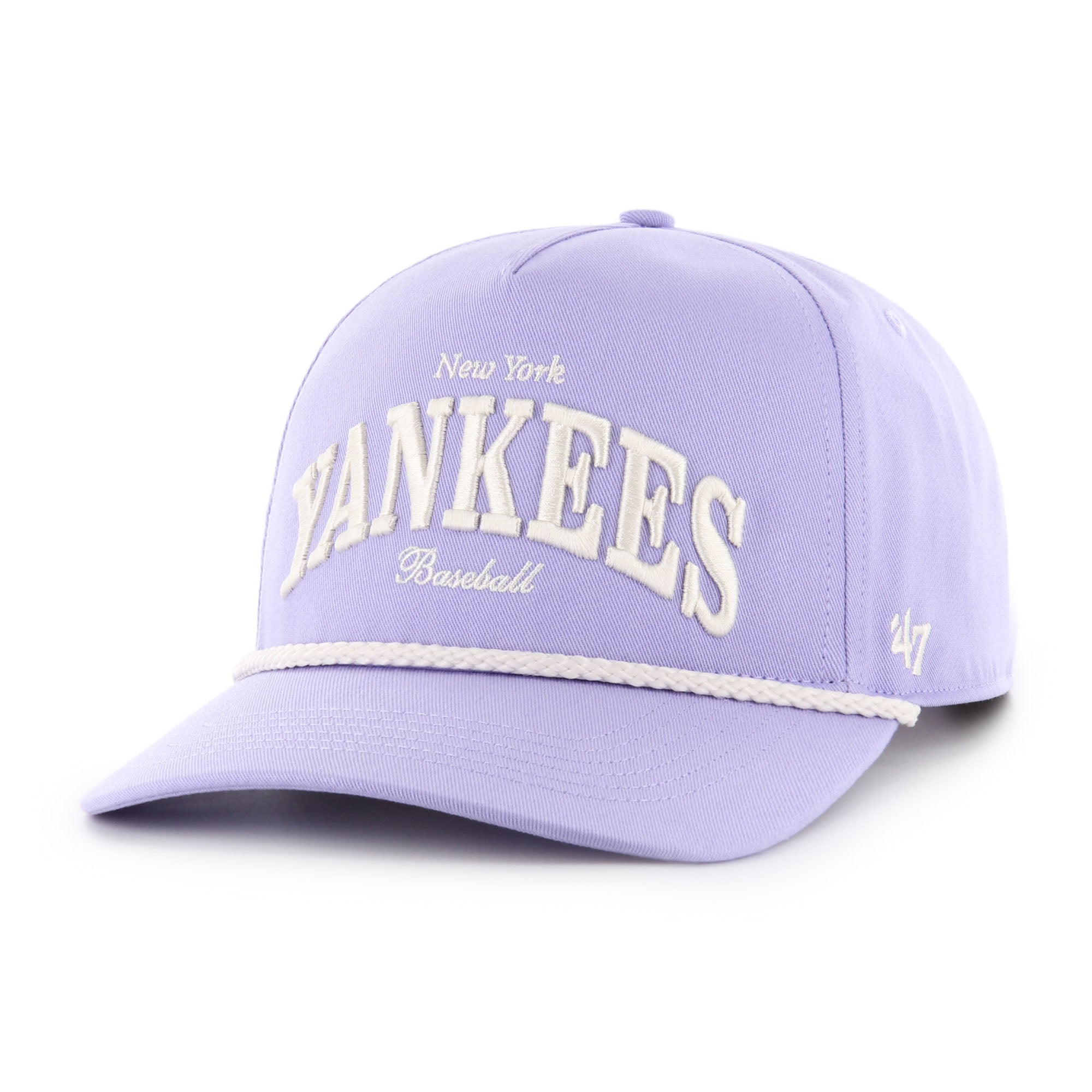 Women's '47  Purple New York Yankees Gelato Hitch Rope Adjustable Hat