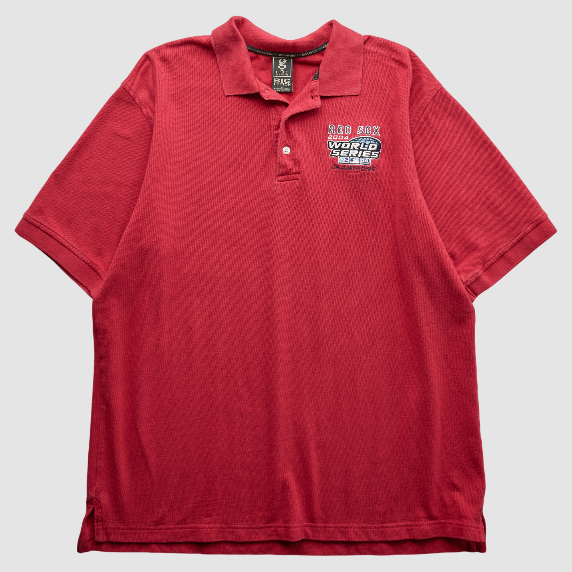 Boston Red Sox Gear For Sports 2004 T-Shirt – Red – L by Fanatics Real Vintage Boston Red Sox Gear For Sports 2004 T-Shirt – Red – L by Fanatics Real Vintage