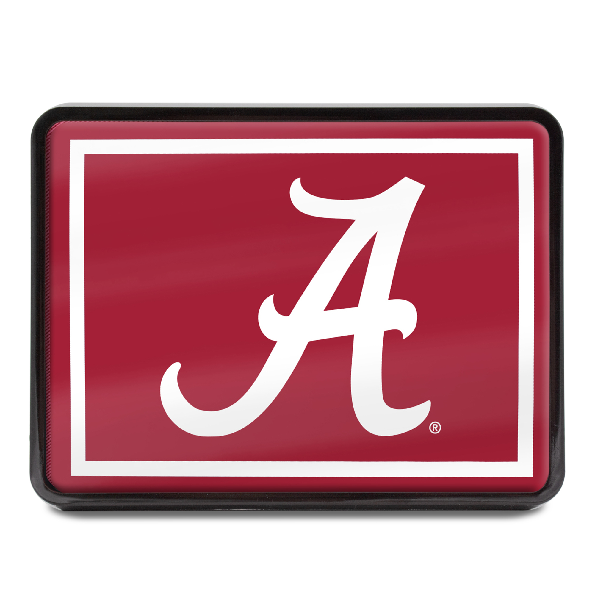 WinCraft Alabama Crimson Tide Universal Rectangle Hitch Cover