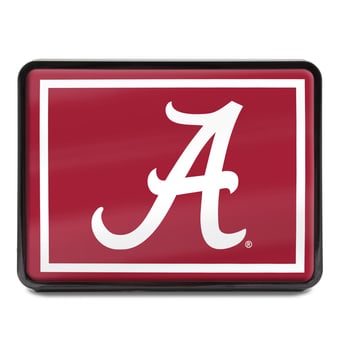 WinCraft Alabama Crimson Tide Universal Rectangle Hitch Cover