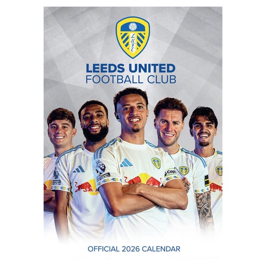 Leeds United Official 2026 A3 Calendar