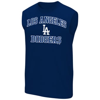Men's Fanatics  Royal Los Angeles Dodgers Big & Tall Heart & Soul Muscle Tank Top