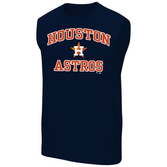 Men's Fanatics  Navy Houston Astros Big & Tall Heart & Soul Muscle Tank Top