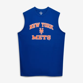 Men's Fanatics  Royal New York Mets Big & Tall Heart & Soul Muscle Tank Top