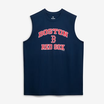 Men's Fanatics  Navy Boston Red Sox Big & Tall Heart & Soul Muscle Tank Top