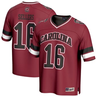 Youth GameDay Greats LaNorris Sellers Garnet South Carolina Gamecocks NIL Lightweight Football Player Jersey