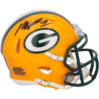 Micah Parsons Green Bay Packers Autographed Riddell Speed Mini Helmet