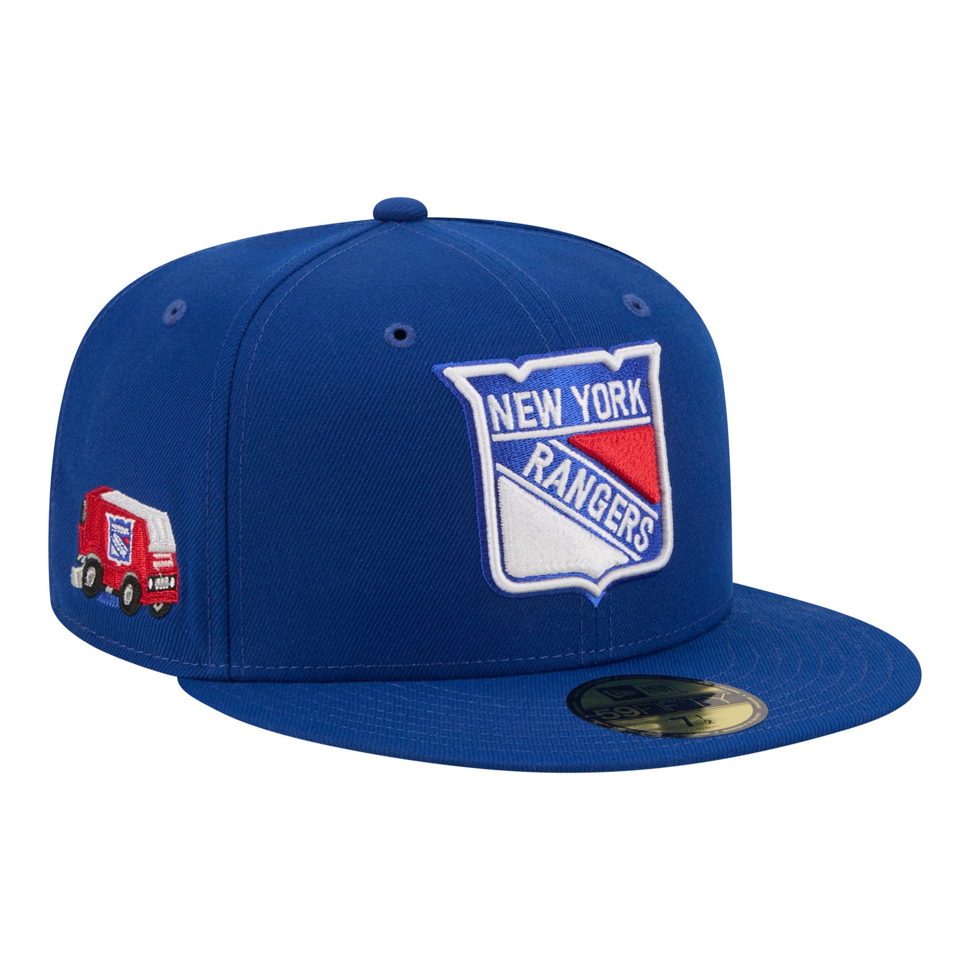 Men's New Era Blue New York Rangers Zamboni 59FIFTY Fitted Hat