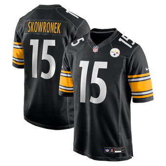 Men's Nike Ben Skowronek  Black Pittsburgh Steelers Team Game Jersey