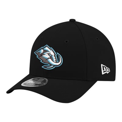 Men's New Era  Black Utah Mammoth COOLERA 9FORTY M-Crown Adjustable Hat