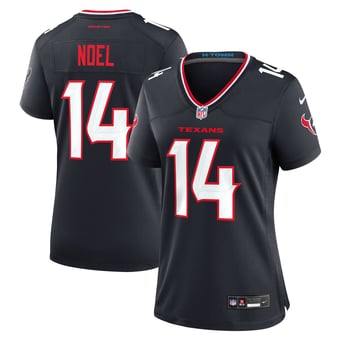 Women's Nike Jaylin Noel  Navy Houston Texans Team Game Jersey