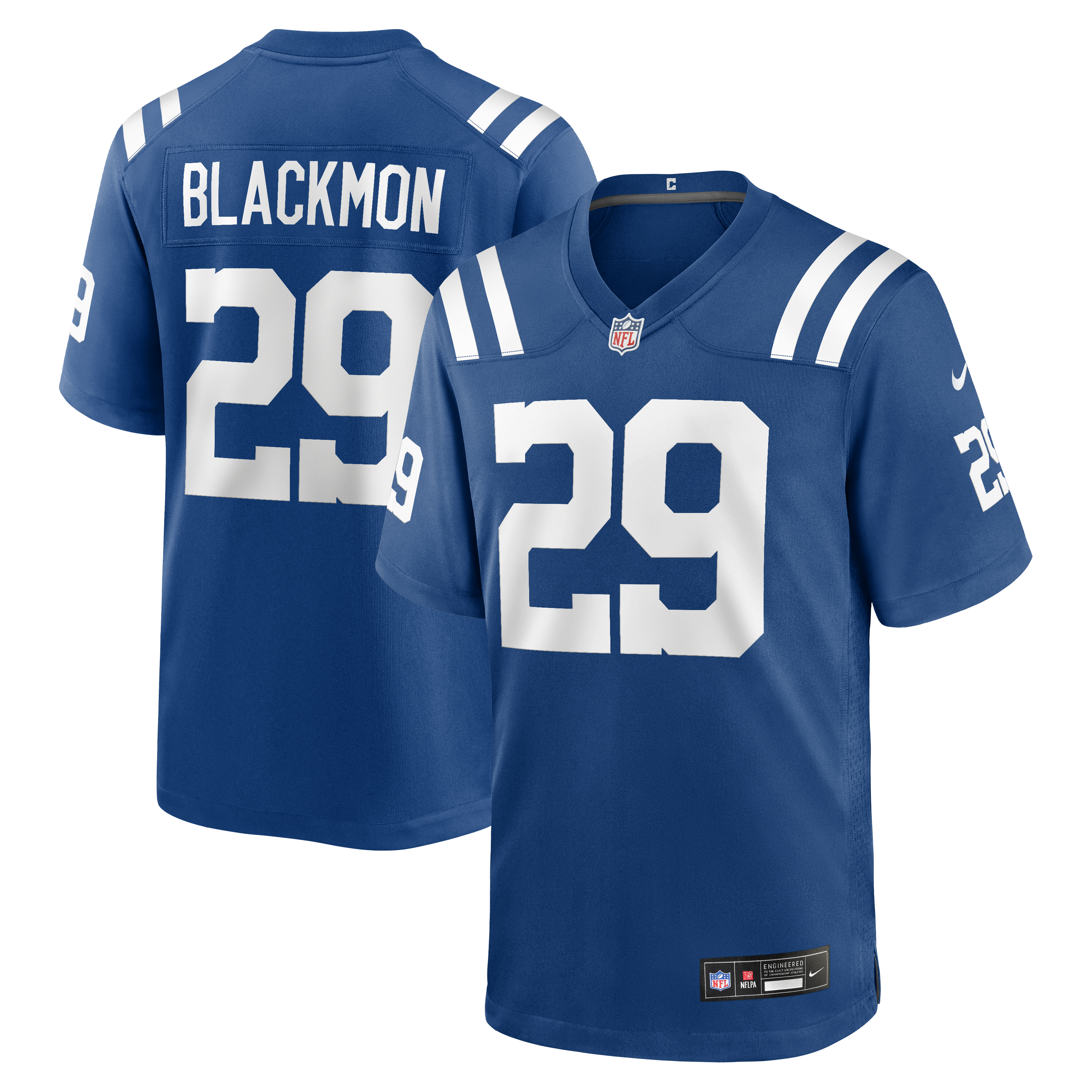 Men's Nike Mekhi Blackmon  Royal Indianapolis Colts Team Game Jersey