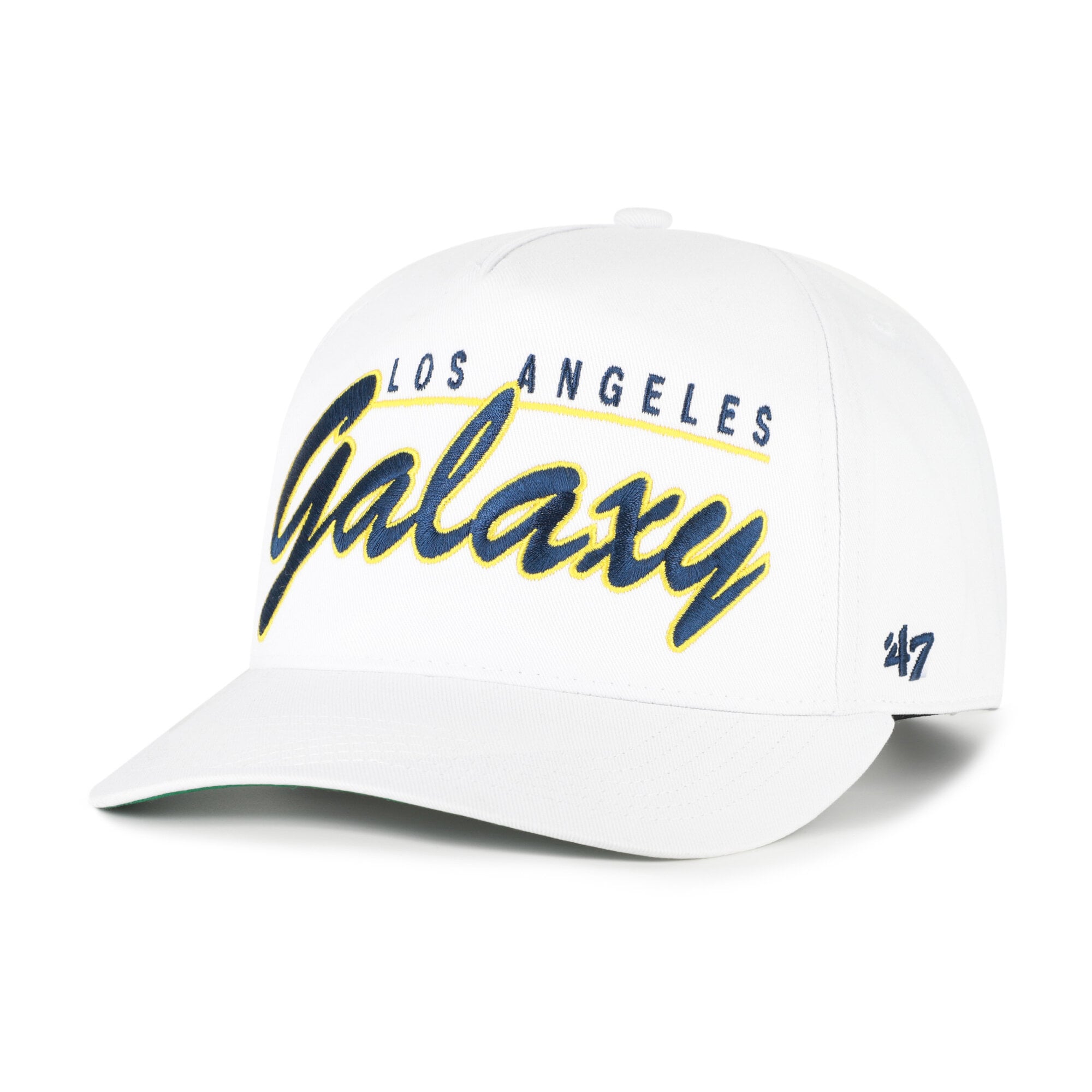 Men's '47 White LA Galaxy Brushmark Hitch Adjustable Hat
