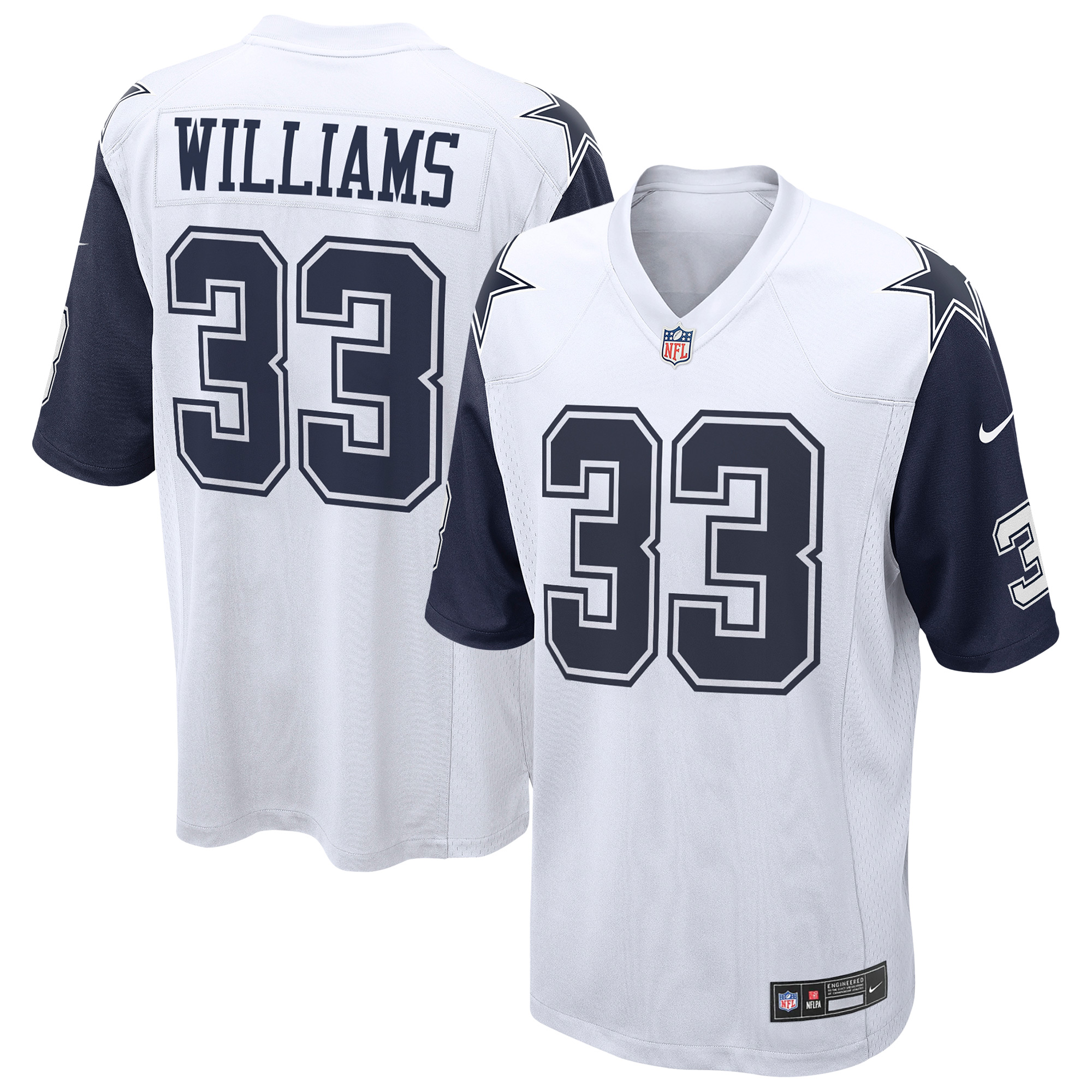 Men’s Nike Javonte Williams White Dallas Cowboys Alternate Game Jersey Men’s Nike Javonte Williams White Dallas Cowboys Alternate Game Jersey