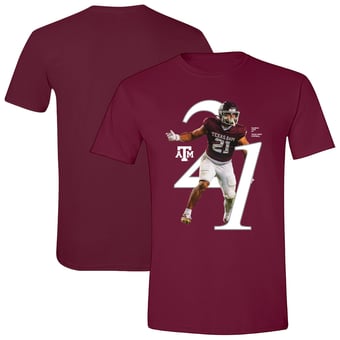 Unisex Taurean York Maroon Texas A&M Aggies Breakthrough Series NIL T-Shirt