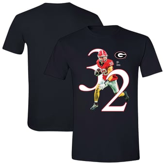 Unisex Cash Jones Black Georgia Bulldogs Breakthrough Series NIL T-Shirt