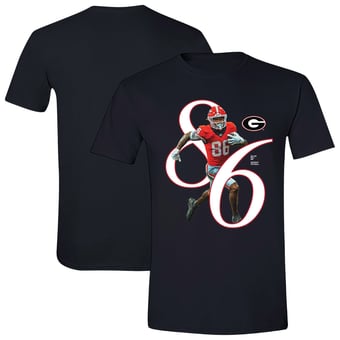 Unisex Dillon Bell Black Georgia Bulldogs Breakthrough Series NIL T-Shirt