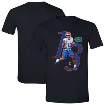 Unisex Jadan Baugh Black Florida Gators Breakthrough Series NIL T-Shirt