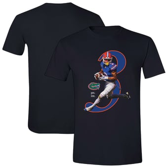 Unisex Eugene Wilson III Black Florida Gators Breakthrough Series NIL T-Shirt