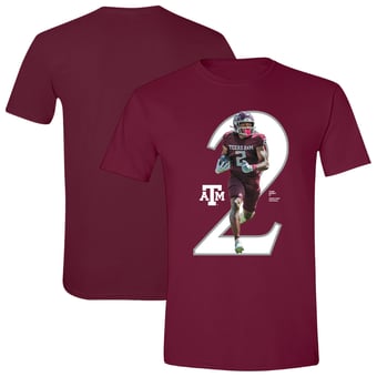 Unisex Terry Bussey Maroon Texas A&M Aggies Breakthrough Series NIL T-Shirt