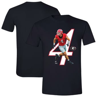 Unisex Oscar Delp Black Georgia Bulldogs Breakthrough Series NIL T-Shirt